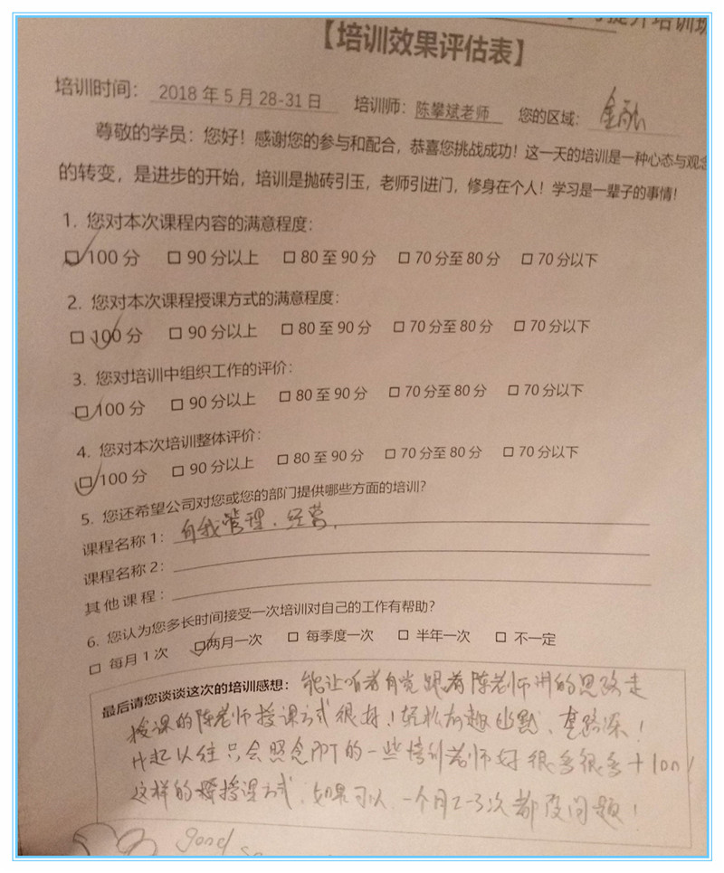 《问道》系列陈攀斌主讲课程近三年客户评价-25